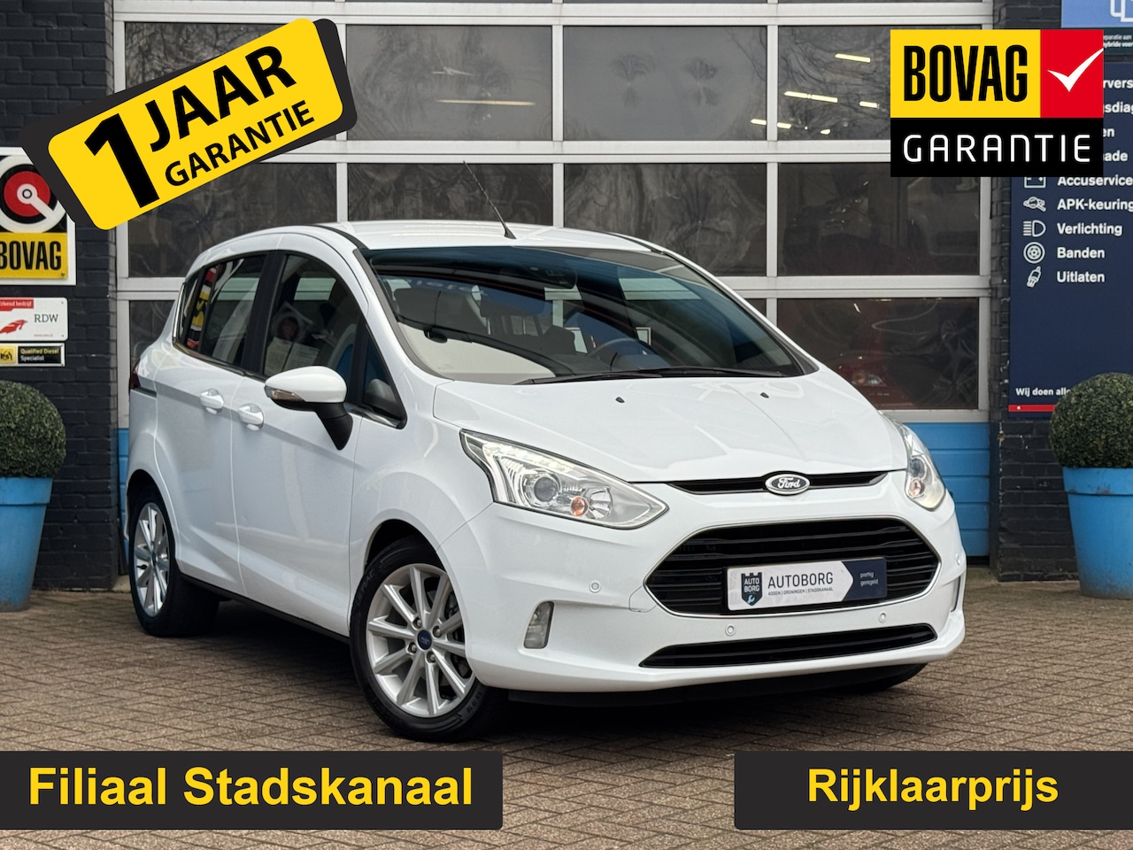 Ford B-Max - 1.0 EcoBoost Titanium | Climate Control | Cruise Control | Rijklaar + 12 Maand BOVAG Garan - AutoWereld.nl