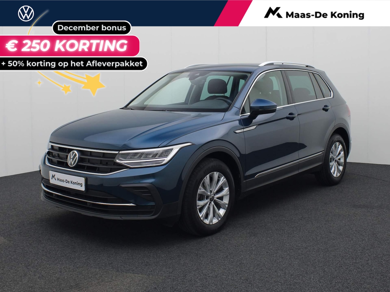 Volkswagen Tiguan - 1.5TSI/150PK Life · Navigatie · Parkeersensoren + camera · Lane assist - AutoWereld.nl