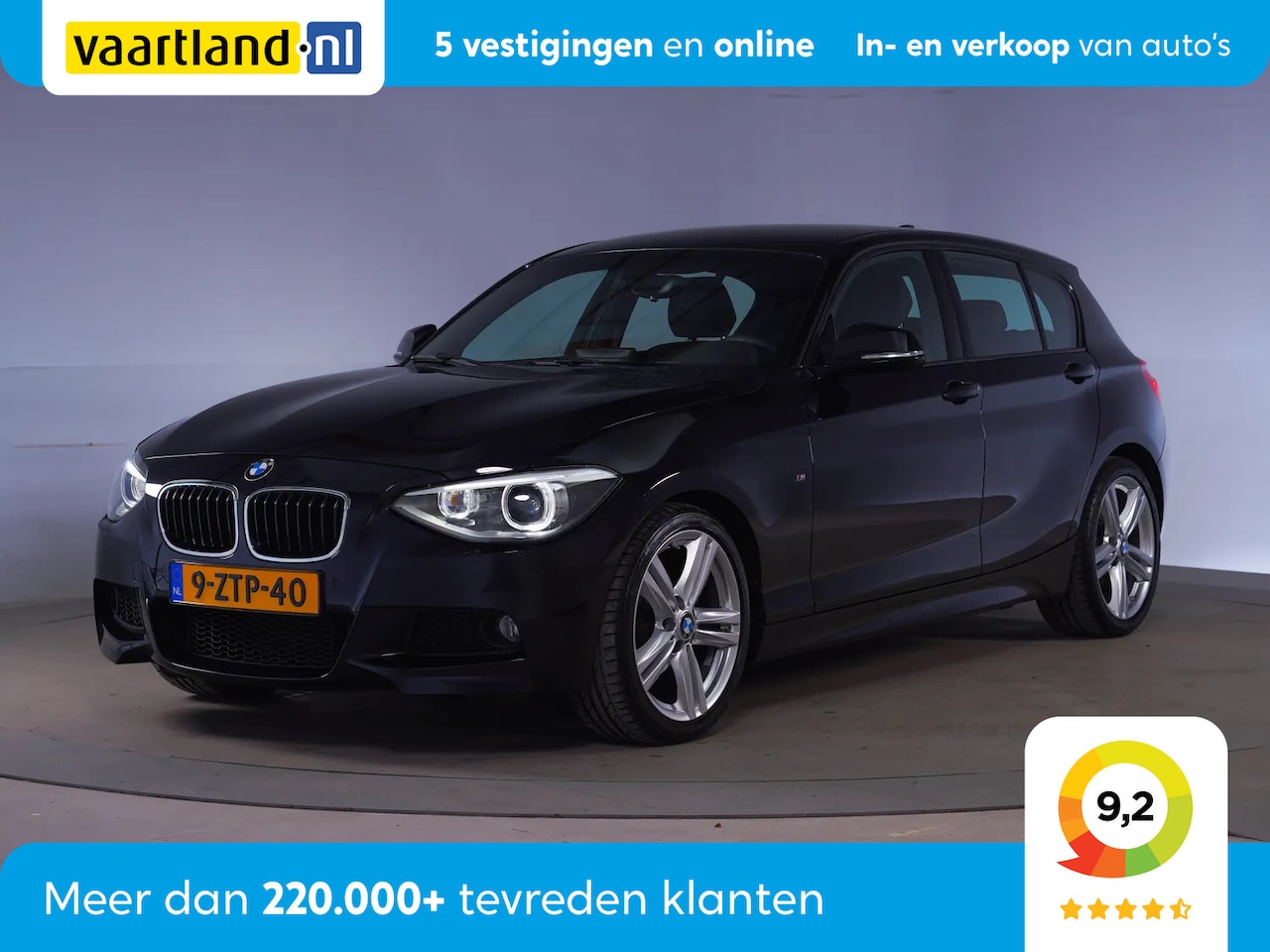 BMW 1-serie - 116i M Sport Executive Aut. 5-drs [ Xenon Navi prof. Camera ] - AutoWereld.nl