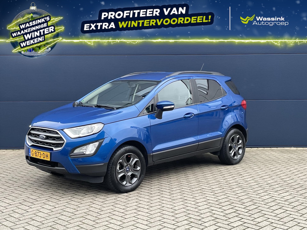 Ford EcoSport - 1.0 EcoBoost 125pk Trend Ultimate | Trekhaak | Parkeercamera | Navigatie | Lichtmetalen ve - AutoWereld.nl