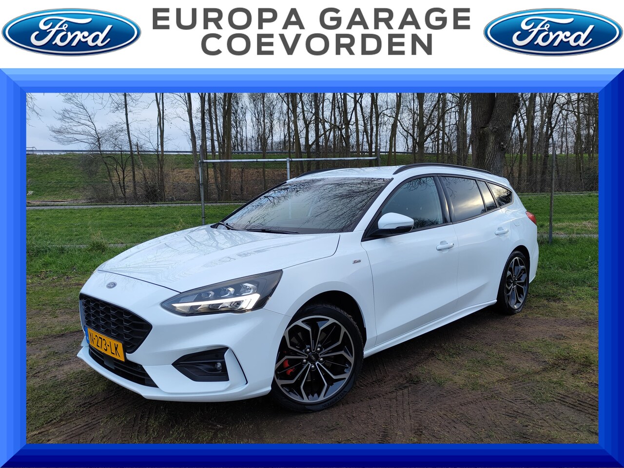 Ford Focus Wagon - 1.0 EcoBoost 125PK ST Line X Business | LED | AGR-STOELEN | CAMERA | WINTERPACK | - AutoWereld.nl