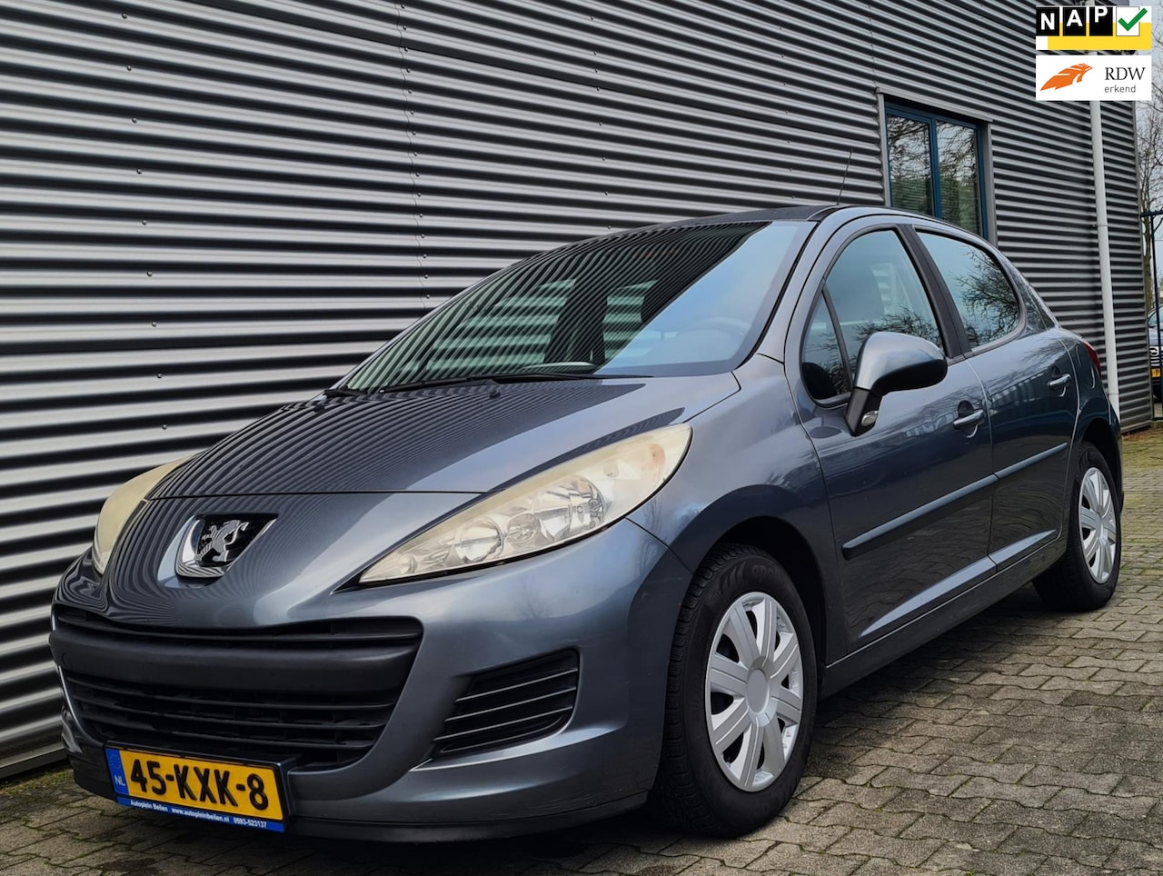 Peugeot 207 - 1.4 VTi X-Line 5drs 03-2010 Grijs Metallic LPG G3!! - AutoWereld.nl