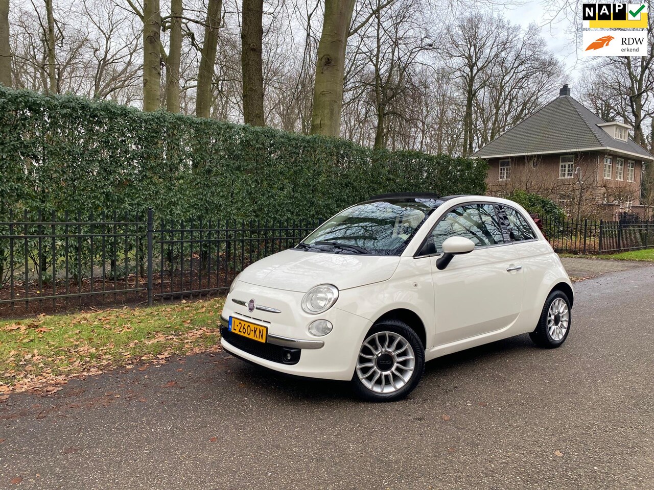 Fiat 500 C - 1.2 Cabrio, Airco, Pdc Nette Auto!! - AutoWereld.nl