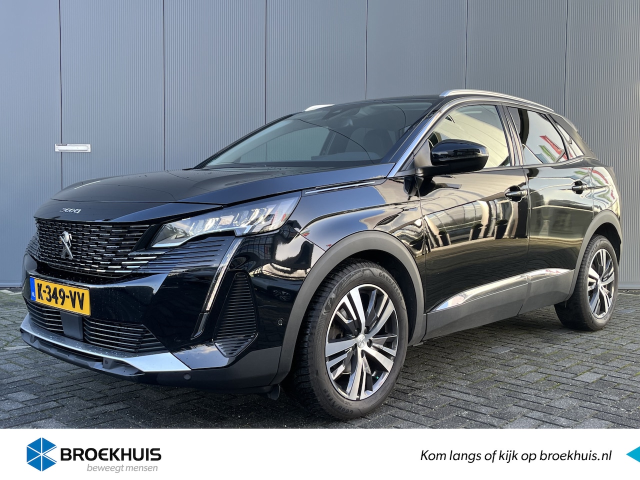 Peugeot 3008 - 1.2 130pk Automaat Allure | Elektrische achterklep | Dodehoek detectie | Half lederen bekl - AutoWereld.nl