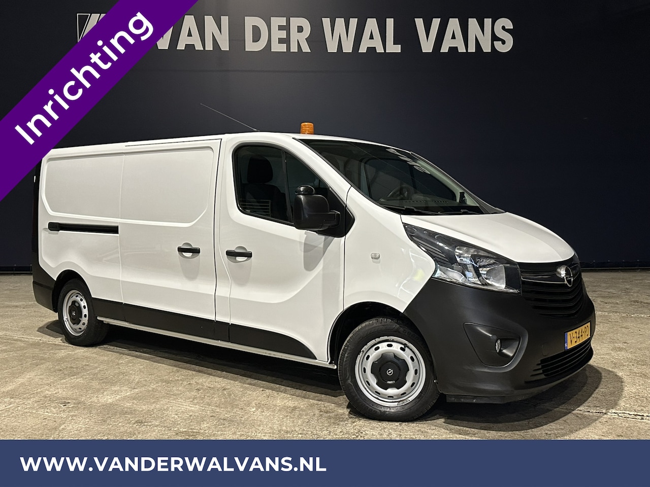 Opel Vivaro - 1.6 CDTI 126pk L2H1 inrichting Euro6 Airco | Camera | LED | Cruisecontrol Trekhaak - AutoWereld.nl