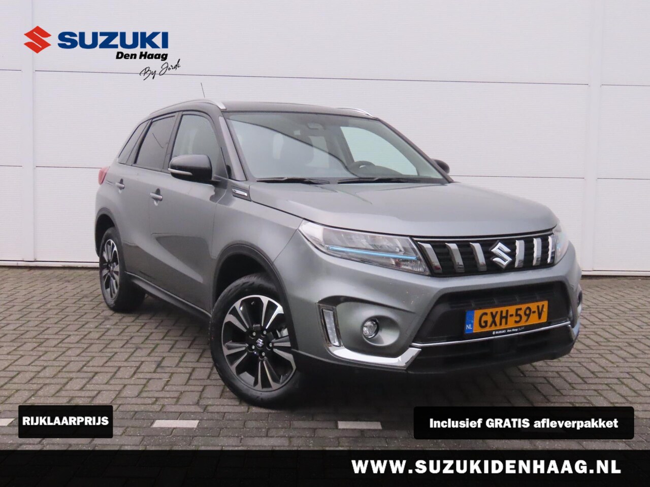 Suzuki Vitara - 1.5 Hybrid Style / sunroof dak / Apple Carplay / Android auto/ Keyless entry - AutoWereld.nl