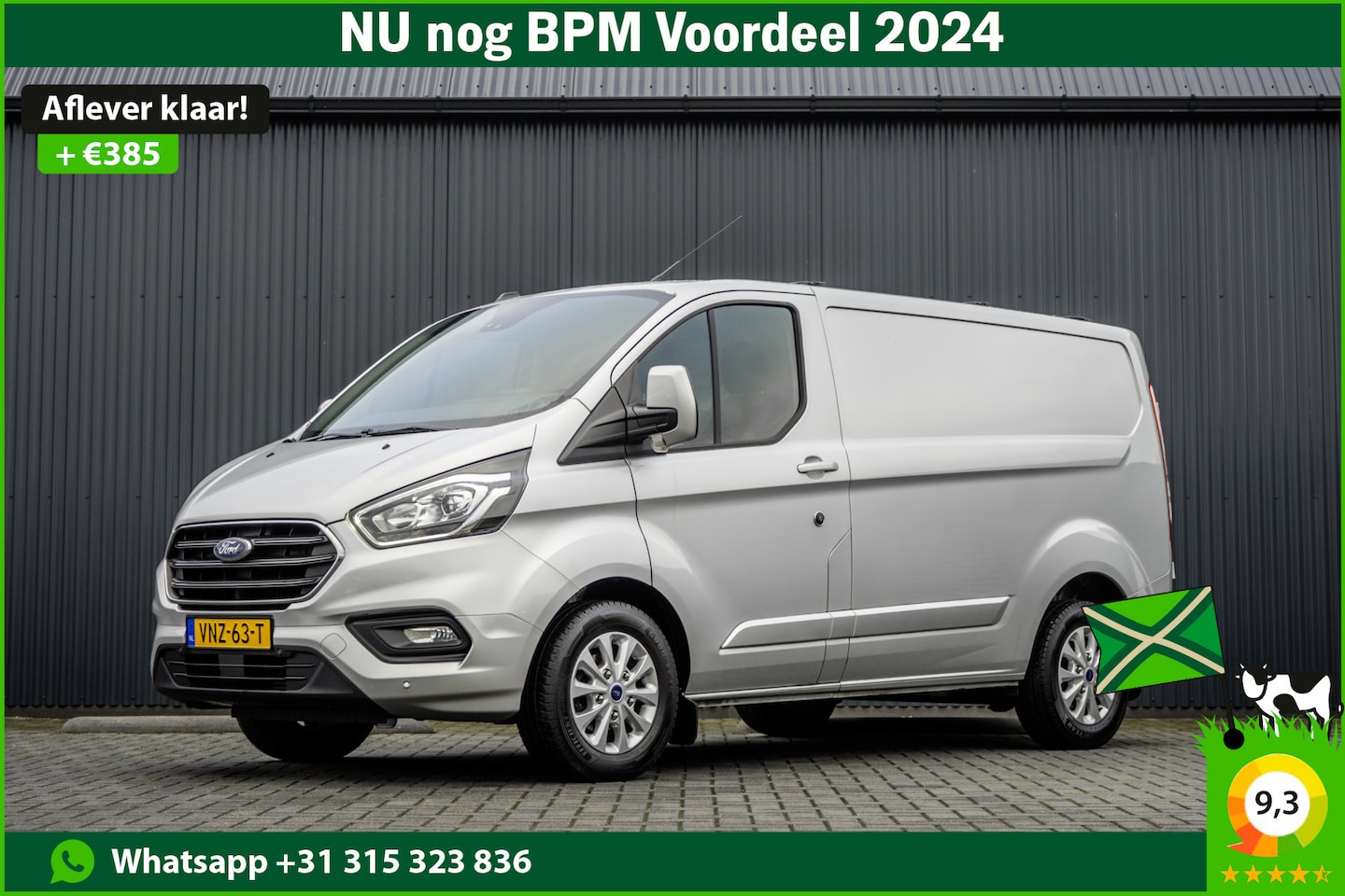 Ford Transit Custom - 2.0 TDCI L1H1 | Euro 6 | 130 PK | Cruise | Airco | Camera | PDC - AutoWereld.nl