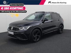 Volkswagen Tiguan - 1.5TSI/150PK R Line DSG · Panoramadak · Leder · Parkeersensoren + rondom zichtcamera · Gar