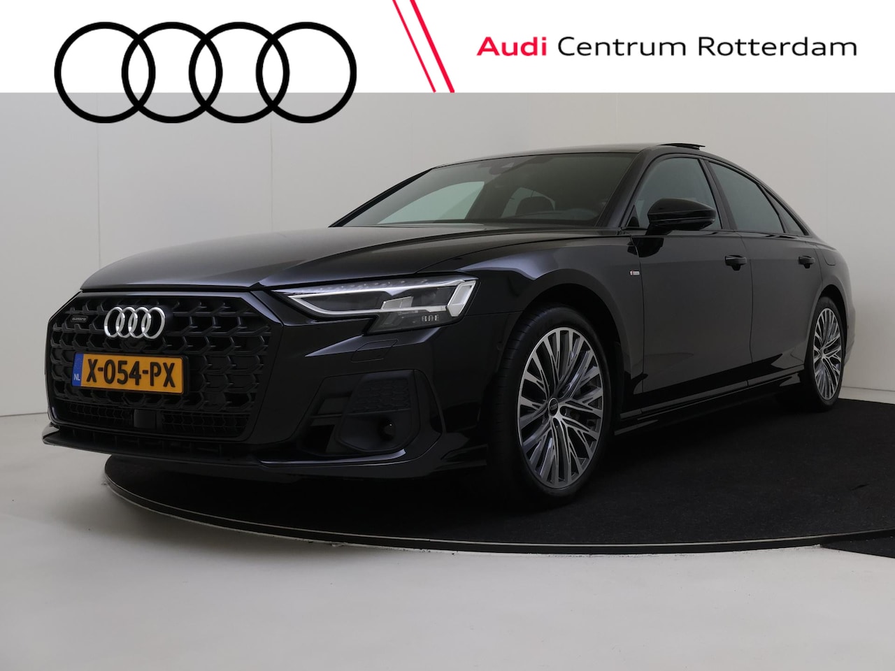 Audi A8 - 60 TFSI e quattro | Panoramadak | Luchtvering | Bang & Olufsen | 360 camera | 4-zone airco - AutoWereld.nl