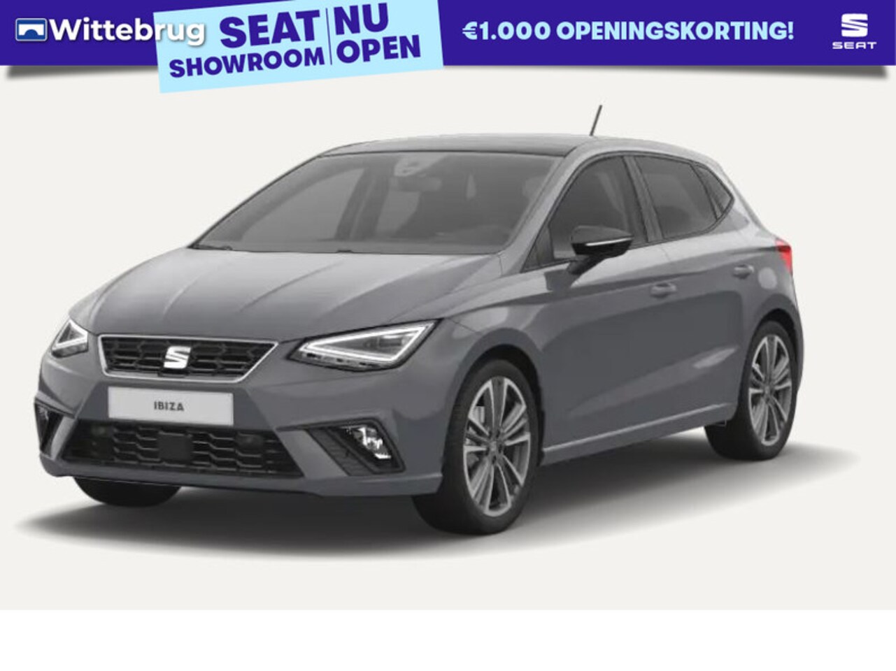 Seat Ibiza - 1.0 EcoTSI FR Anniversary 18 inch lichtmetalen velgen / Cruise Control / Parkeersensoren v - AutoWereld.nl