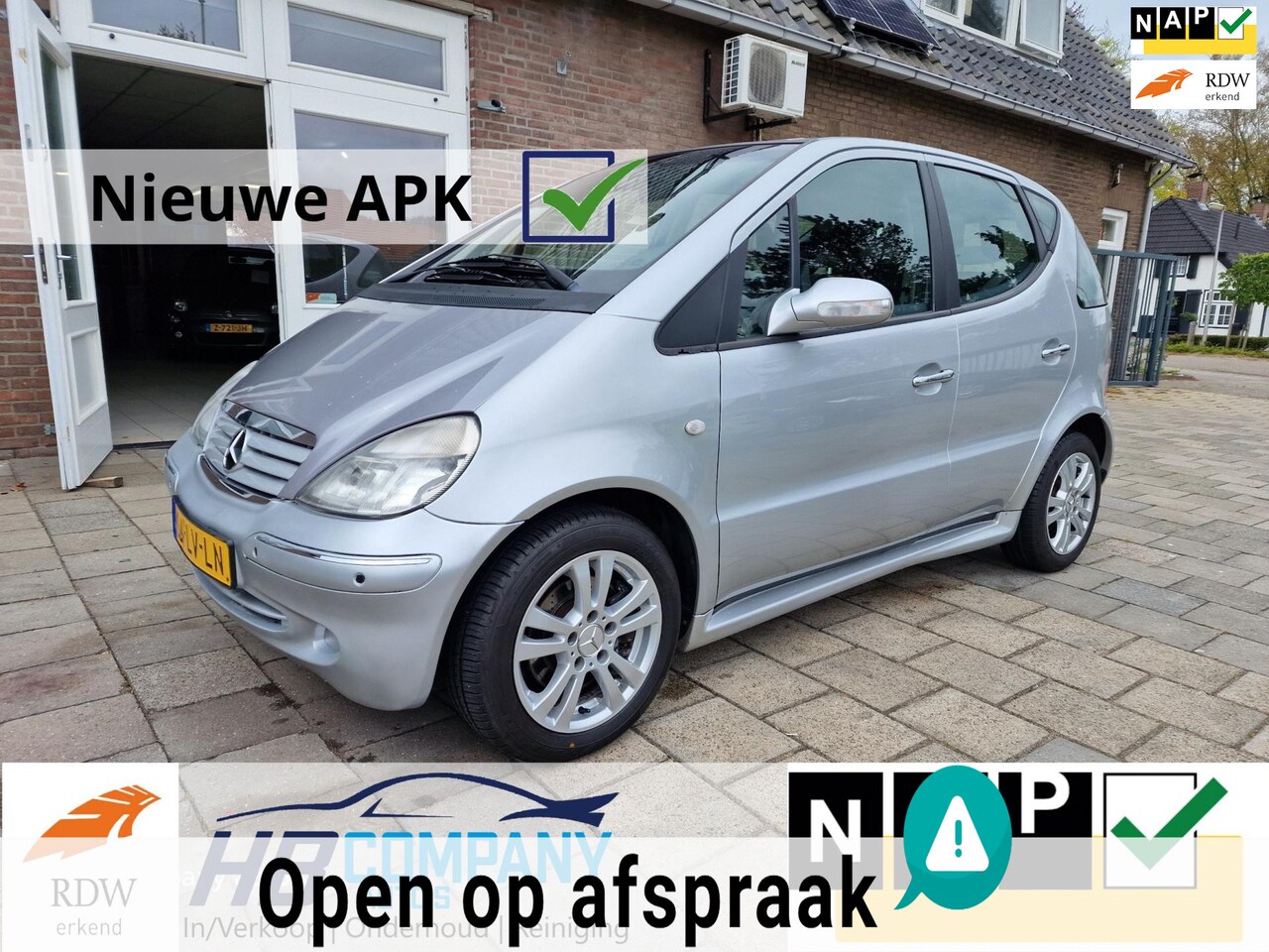 Mercedes-Benz A-klasse - 210 Evolution Avantgarde Comfort| NAP | Onderhouden | Nieuwe APK | Parkeersensoren - AutoWereld.nl