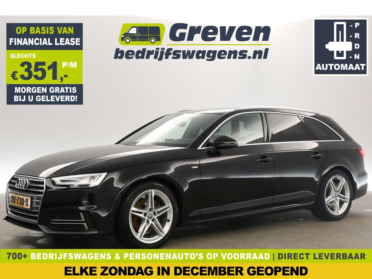 Audi A4 - 1.4 TFSI 150PK S-line Automaat Clima Cruise Navigatie PDC 18''LMV - AutoWereld.nl