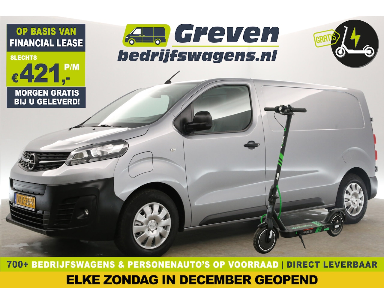 Opel Vivaro-e - L2H1 Edition 75 kWh Gratis E-Step! | Elektrisch | Automaat Airco Cruise Camera Carplay Nav - AutoWereld.nl