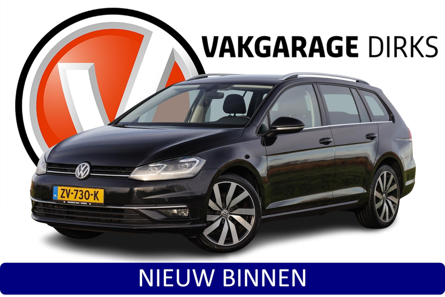 Volkswagen Golf Variant - 1.5 TSI DSG 150 PK Highline ✅ LED ✅ Carplay ✅ ACC - AutoWereld.nl