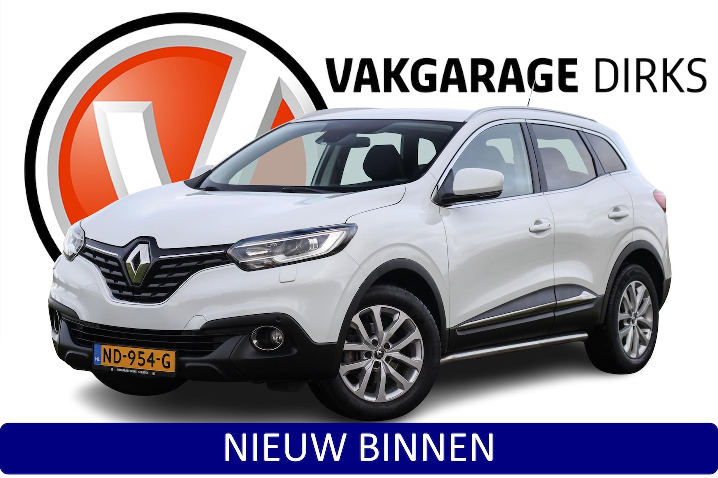 Renault Kadjar - 1.2 TCe Intens ✅ Keyless ✅ Stoelverwarming ✅ Trekhaak - AutoWereld.nl