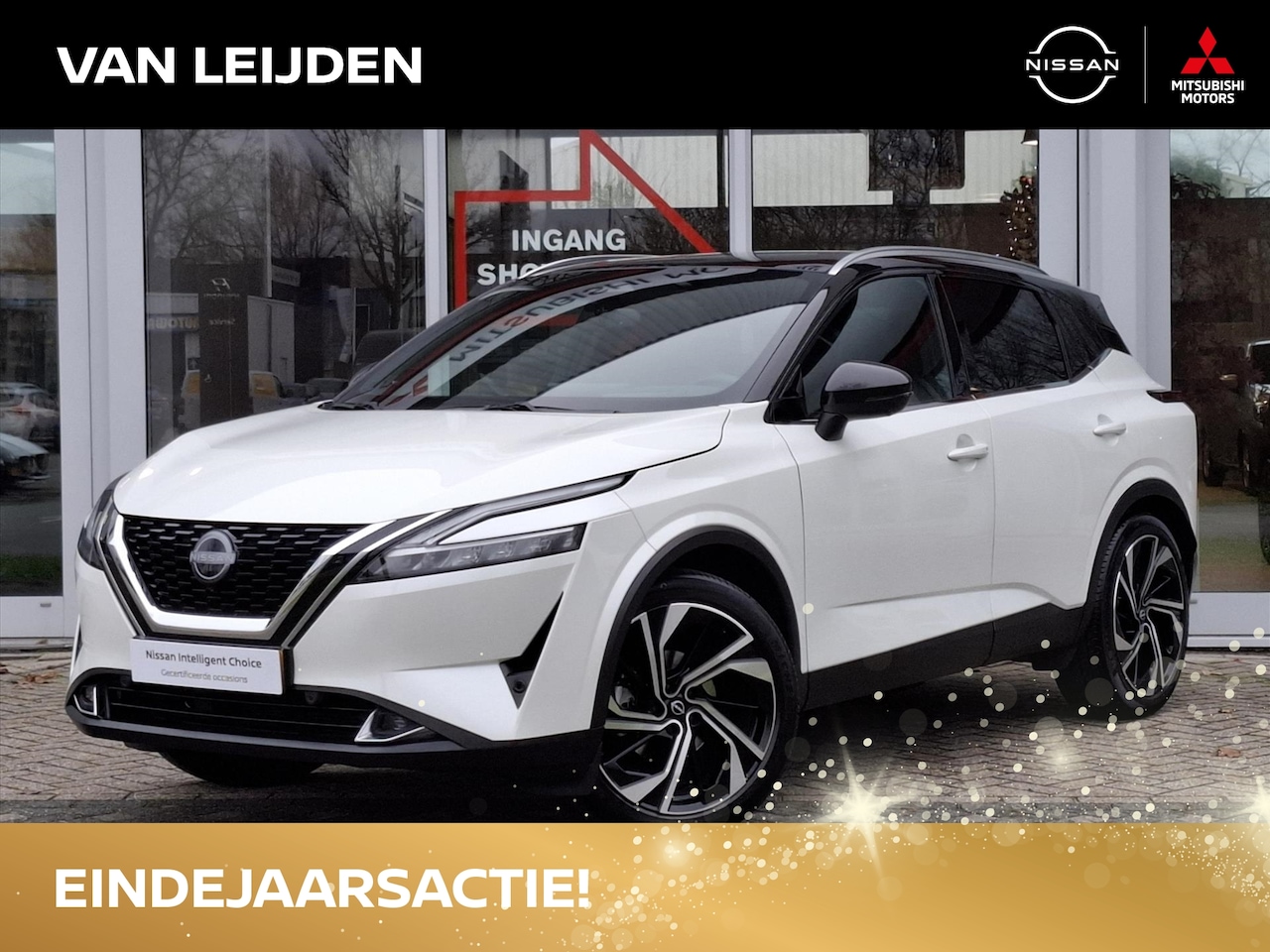 Nissan Qashqai - 1.3 Mild-Hybrid 158pk Xtronic Tekna Plus | Leder | Head-Up | 20 Inch | Trekhaak | Navigati - AutoWereld.nl