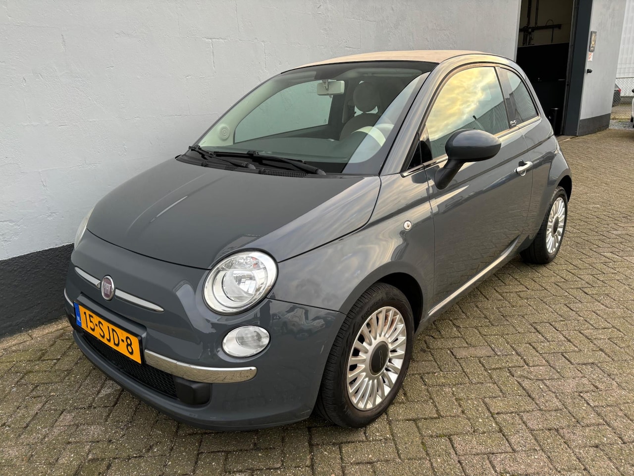 Fiat 500 C - 0.9 TwinAir Lounge - 1e Eigenaar - Elek. Cabriolet - AutoWereld.nl