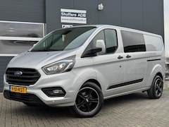 Ford Transit Custom - 340 2.0 EcoBlue 170pk L2H1 DC 5P | 2x schuifdeur | Xenon | Trekhaak | ACC | BLIS | CarPlay