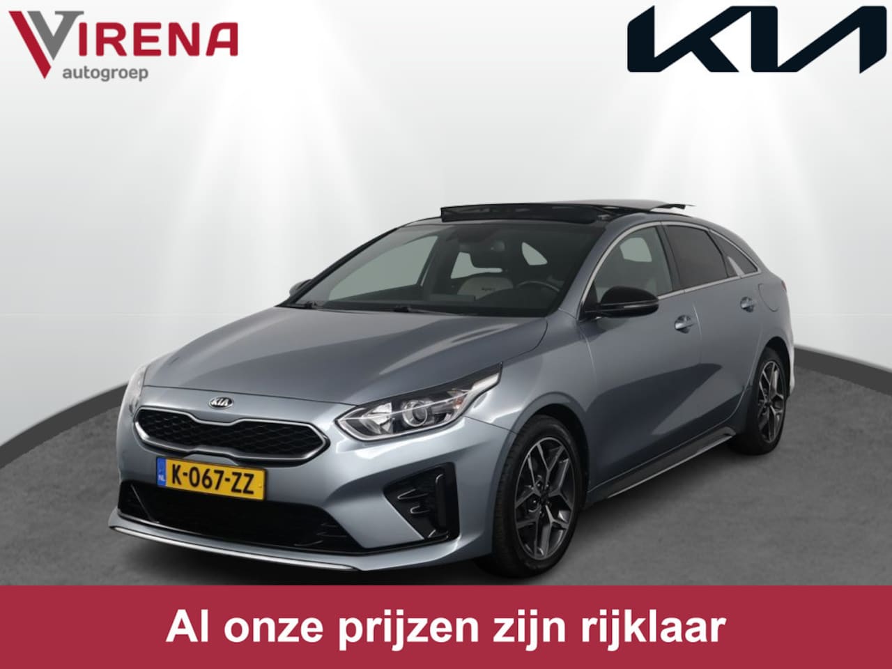 Kia Pro cee'd - 1.0 T-GDI GT-Line Edition Elektrisch glazen schuif-/kanteldak - Apple Carplay/Android Auto - AutoWereld.nl