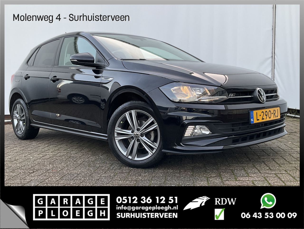 Volkswagen Polo - 1.0 TSI R-Line Edition Automaat Adap.Cruise Carplay 33590KM! - AutoWereld.nl