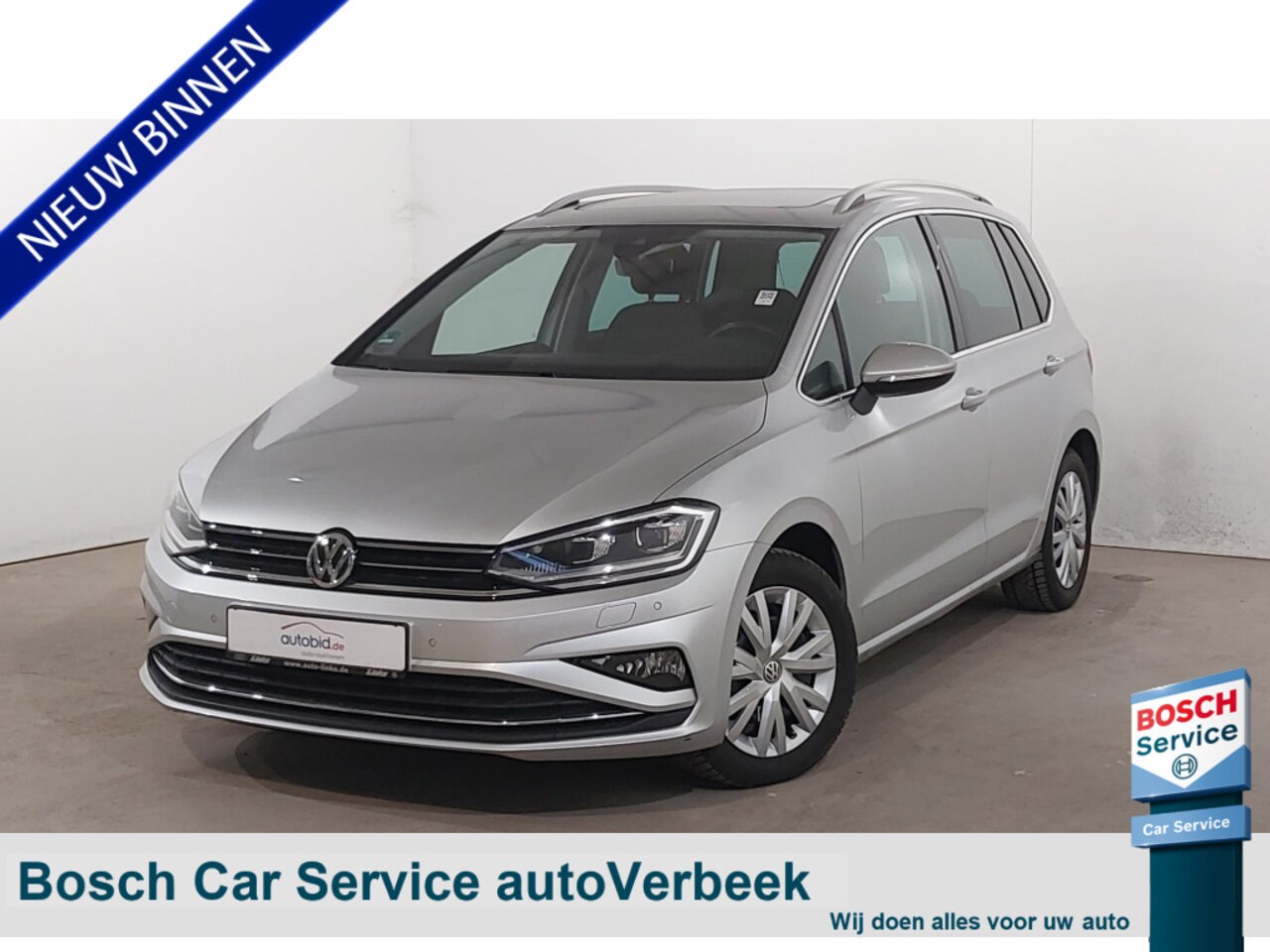 Volkswagen Golf Sportsvan - 1.5TSi 150pk DSG Highline | Dealeronderhouden! | Standkachel | Navi | Massagestoel | Pano - AutoWereld.nl