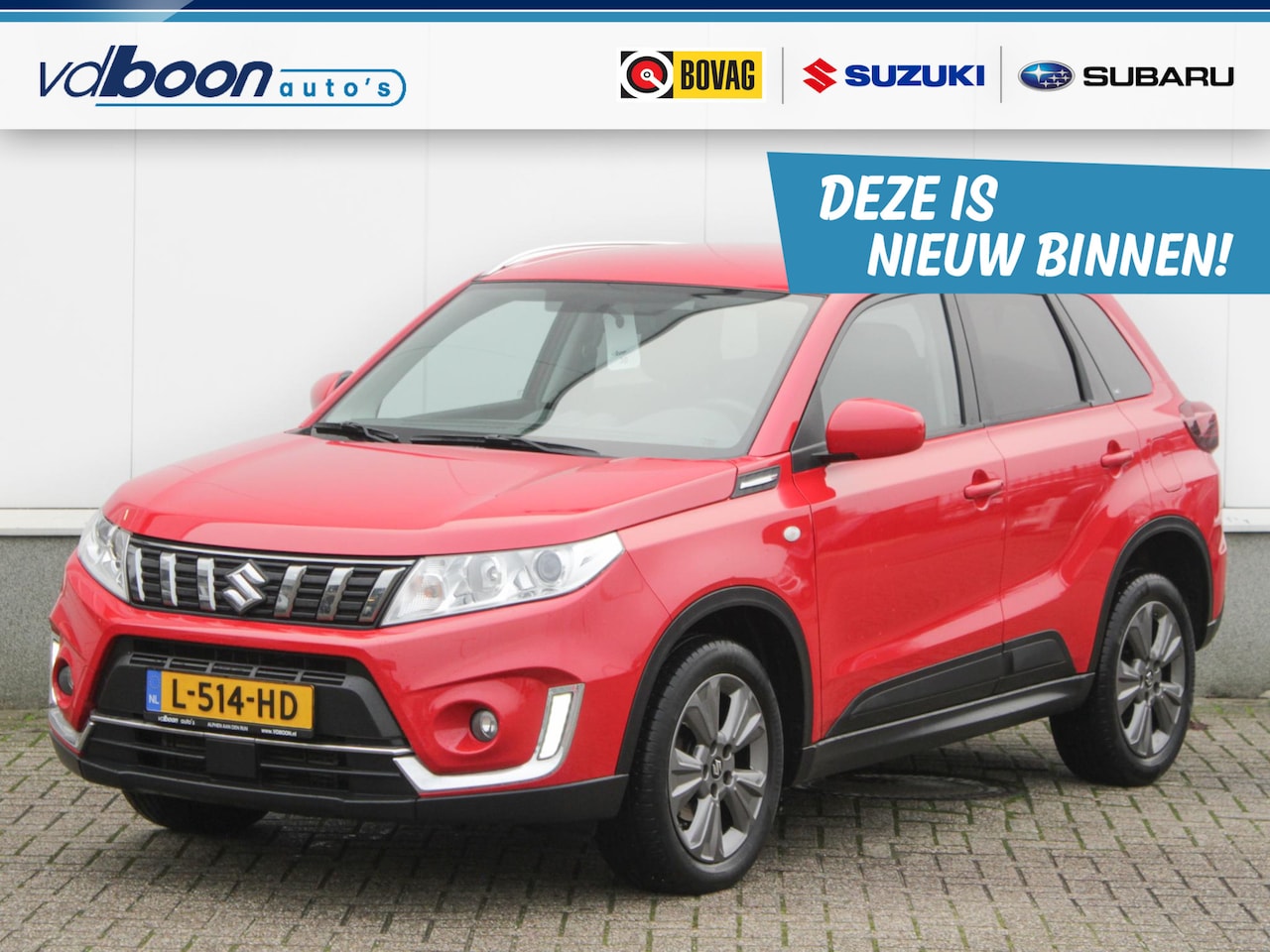 Suzuki Vitara - 1.4 Boosterjet Select | Navi | Cruise | Clima | Camera | Trekhaak - AutoWereld.nl