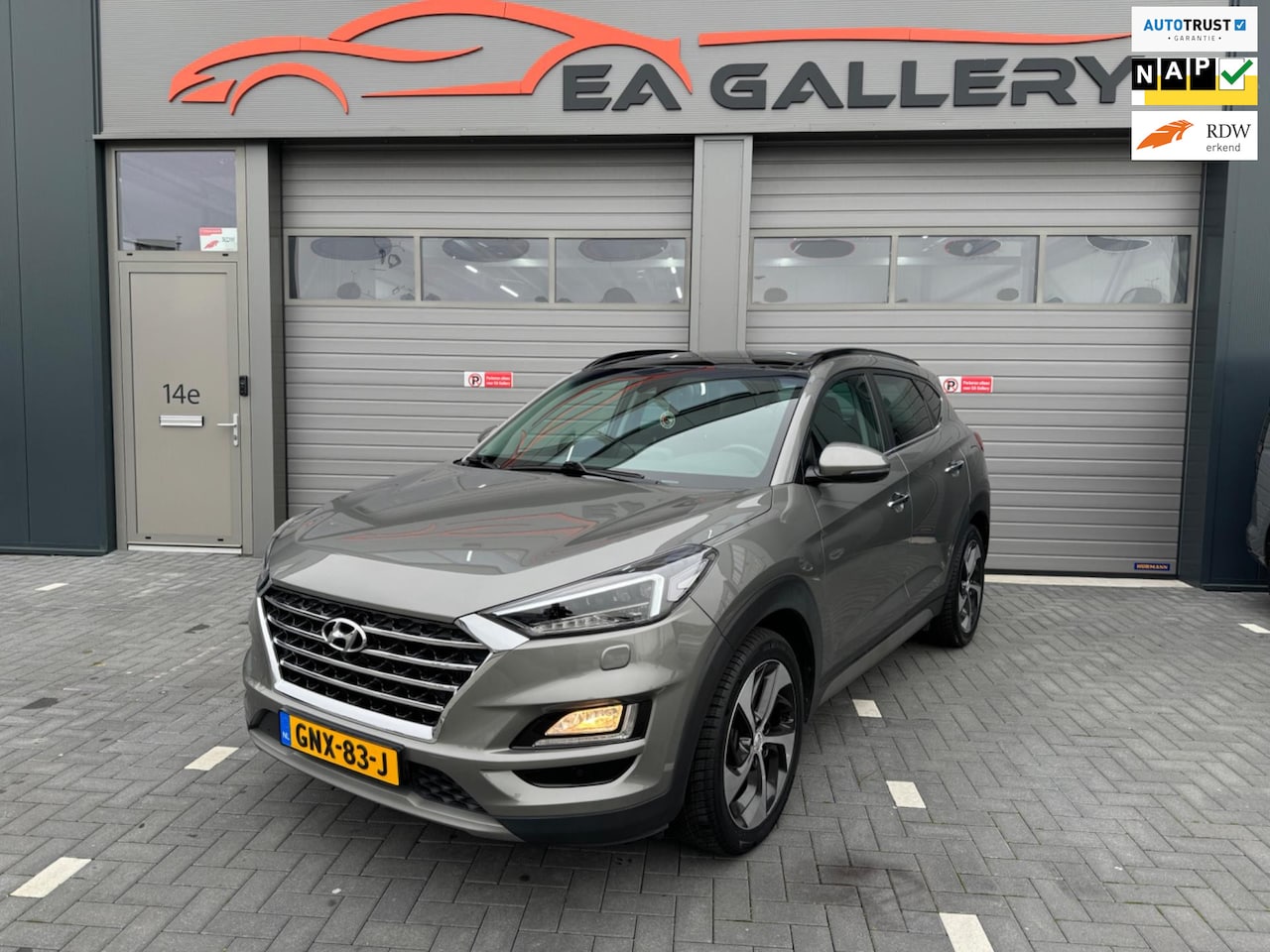 Hyundai Tucson - 1.6 T-GDi Premium 4WD VOL! Airco|Leder|Pano - AutoWereld.nl