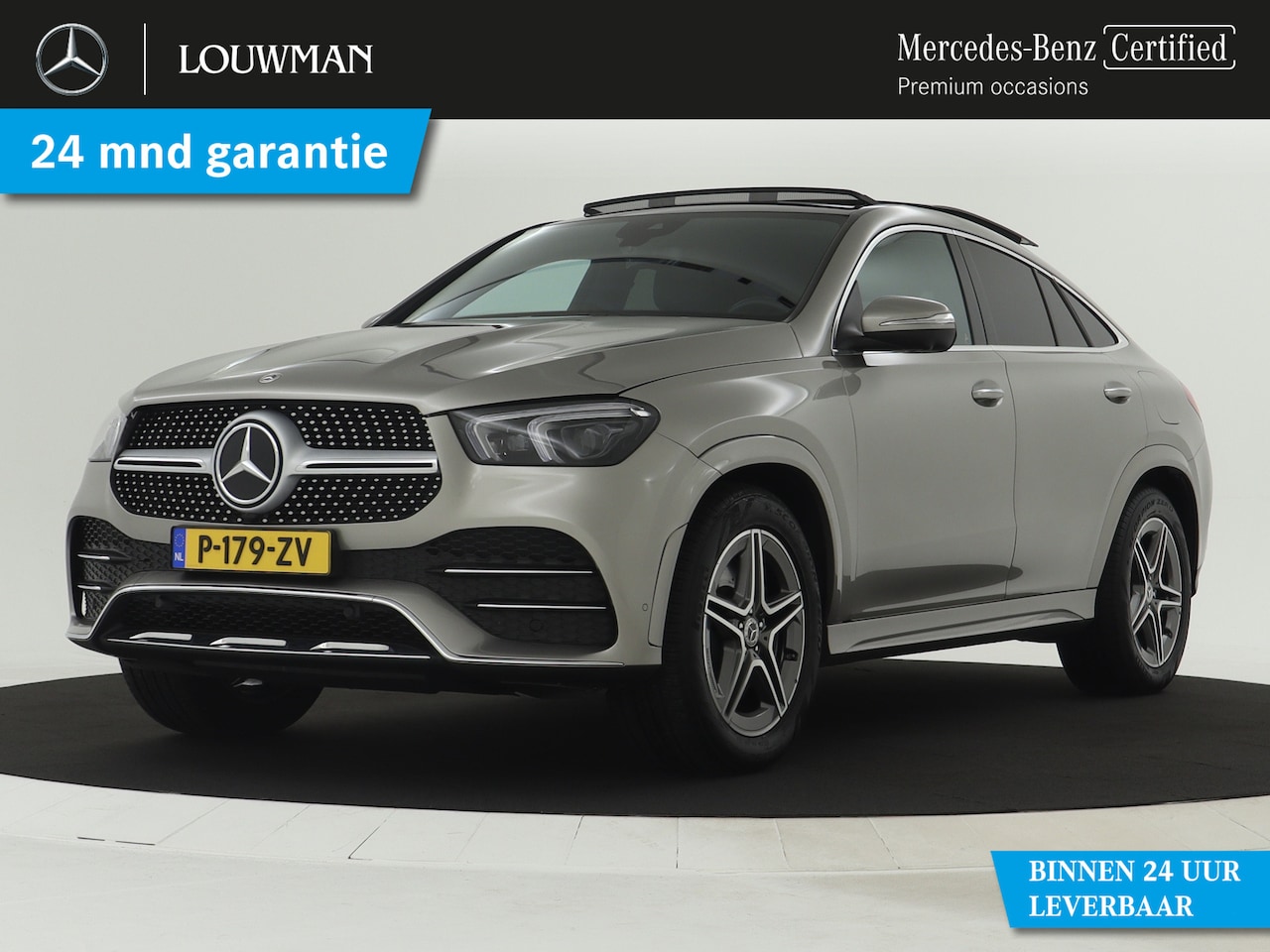 Mercedes-Benz GLE-Klasse Coupé - 350 e 4MATIC Premium | 360°-camera | Panoramadak | Luchtvering | Burmester | Elektrische S - AutoWereld.nl