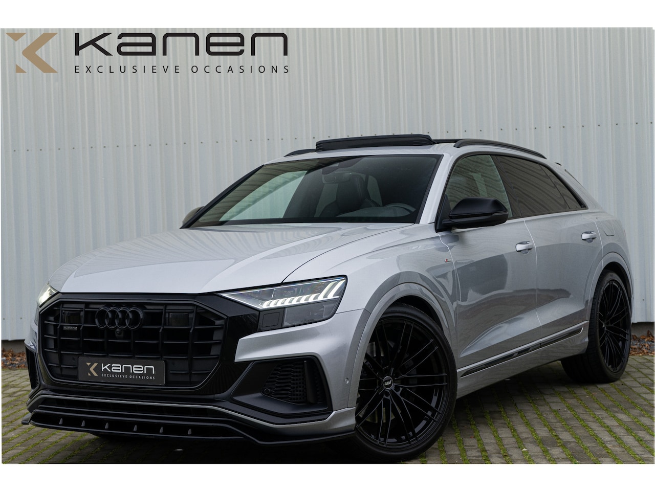 Audi Q8 - 55 TFSI e Quattro S-Line ACC Pano S Stoelen Matrix Memory B&O 360 Softcl. Trekhaak - AutoWereld.nl