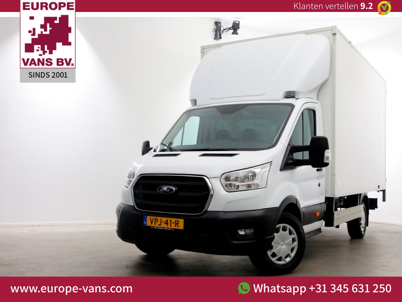 Ford Transit - 350 2.0 TDCI 130pk Trend Bakwagen met achterdeuren H231cm 04-2022 - AutoWereld.nl