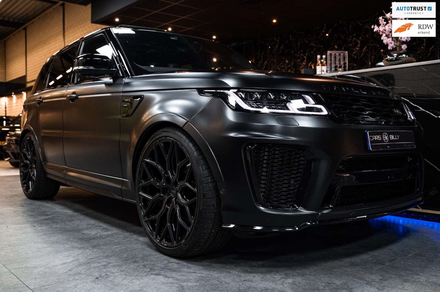 Land Rover Range Rover Sport - 5.0 V8 SVR|VOSSEN|Kuipstoelen|PANO|FULLEDER - AutoWereld.nl