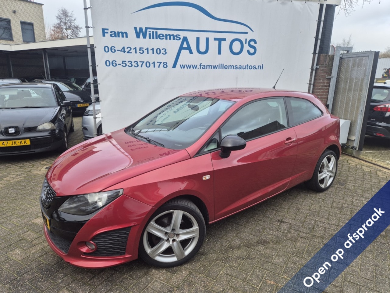 Seat Ibiza SC - 1.4 TSI FR Bocanegra Automaat full onderhouden. - AutoWereld.nl