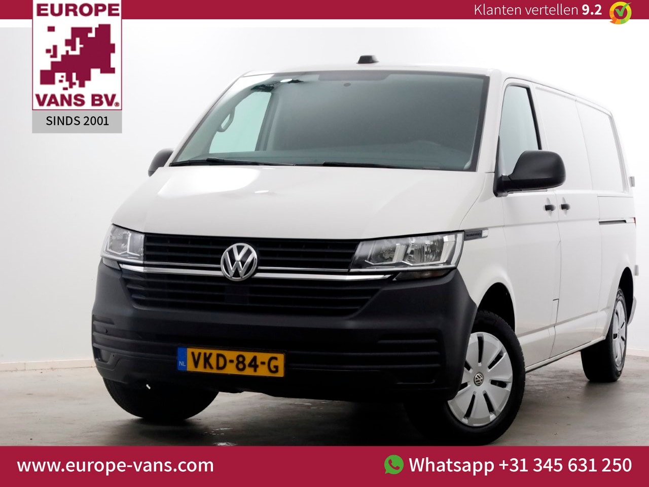 Volkswagen Transporter - T6.1 2.0 TDI 110pk Lang 2x Schuifdeur/Airco/Navi 05-2021 - AutoWereld.nl