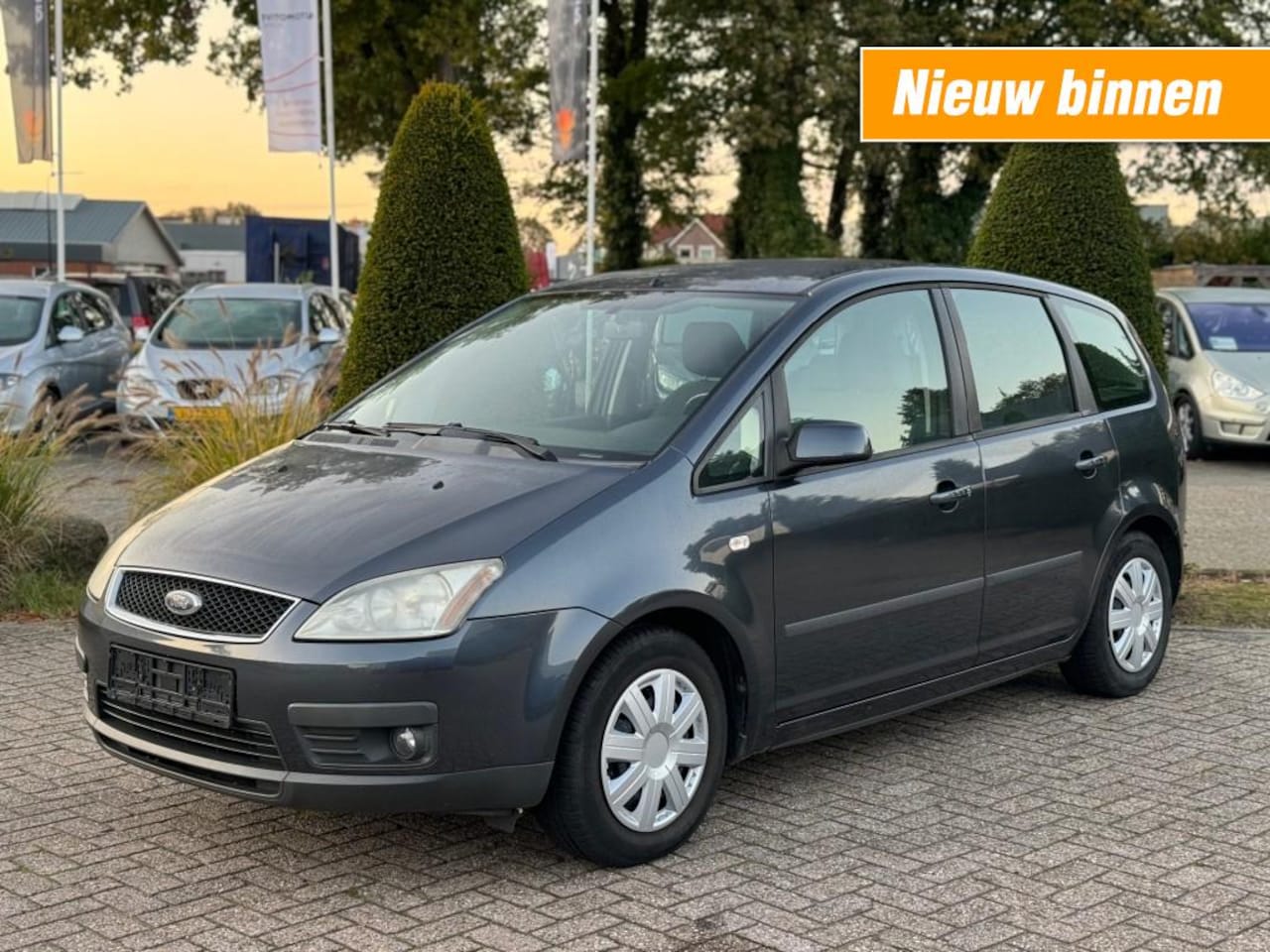 Ford Focus C-Max - FUN 1.6 / AIRCO / AUX / ELEKTRISCHE RAMEN - AutoWereld.nl