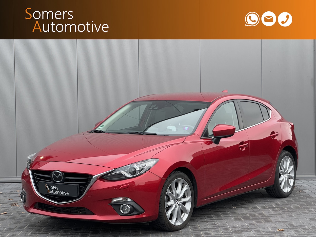 Mazda 3 - 2.2D Skylease GT | Xenon | Leder | 18" | Adaptive Cruise | Head Up | Keyless - AutoWereld.nl