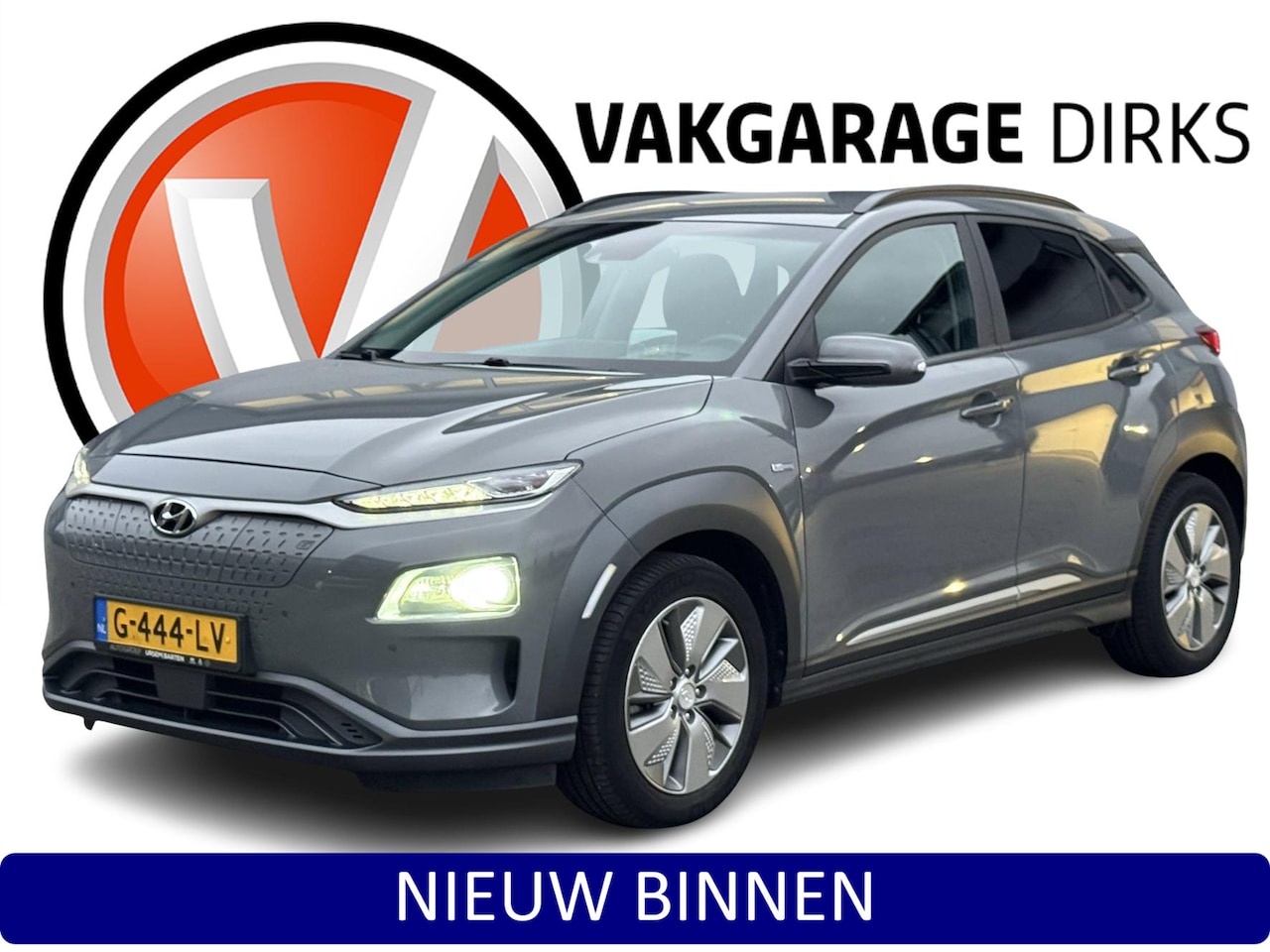 Hyundai Kona Electric - EV Premium 64 kWh ✅ Subsidie mogelijk ✅ Leder ✅ Vol opties - AutoWereld.nl