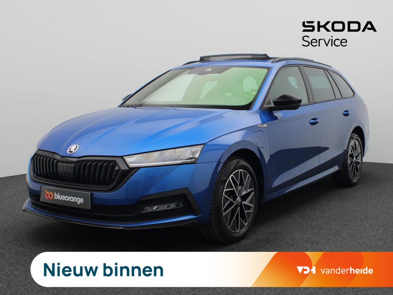 Skoda Octavia Combi - 1.4 TSI iV PHEV Sportline Business 204PK DSG Pano-Schuifdak, Achteruitrijcamera, Virtual P - AutoWereld.nl