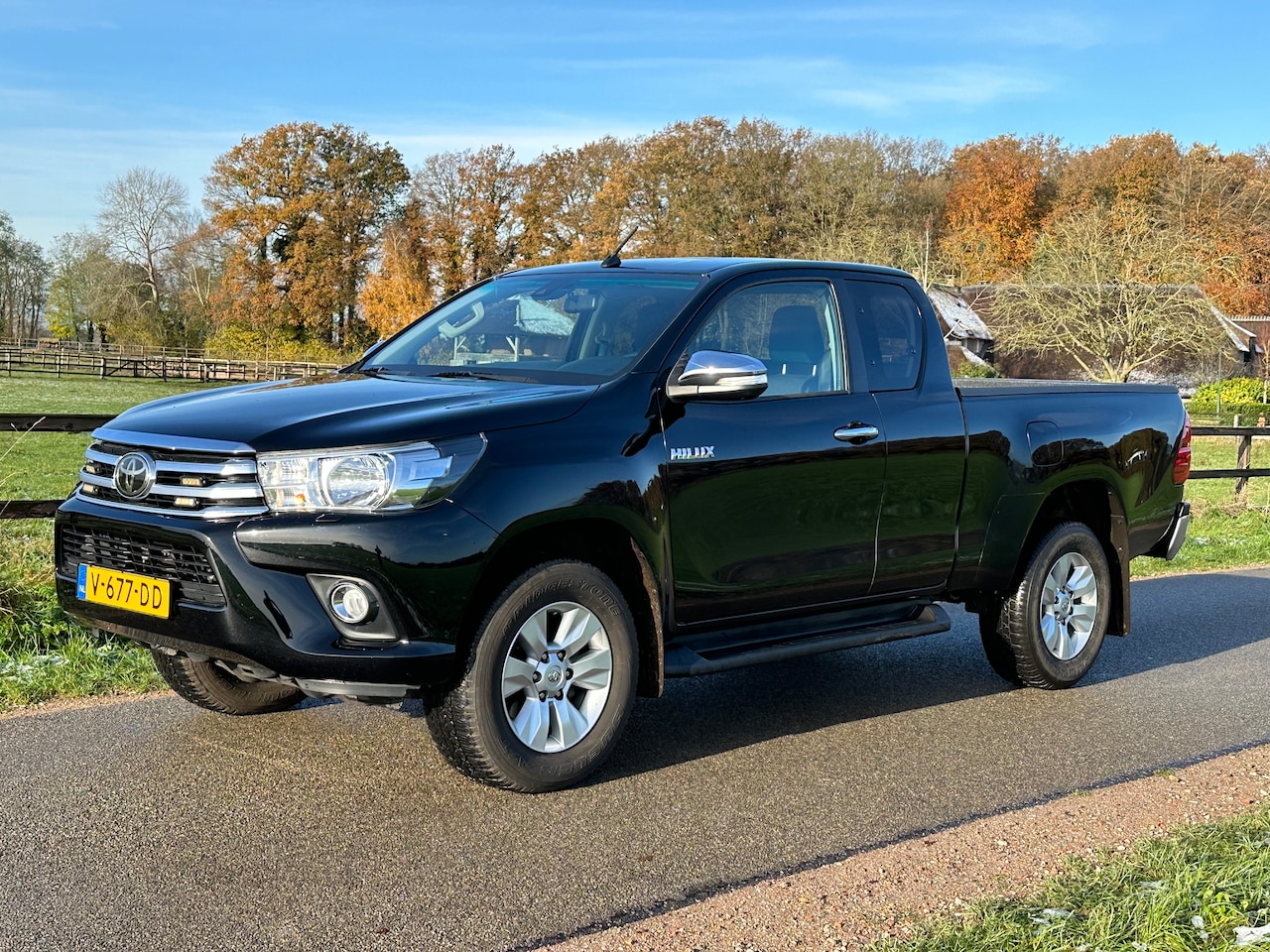 Toyota HiLux - 2.4 D-4D-F Xtra Cab Professional Navigatie | Camera | Trekhask - AutoWereld.nl