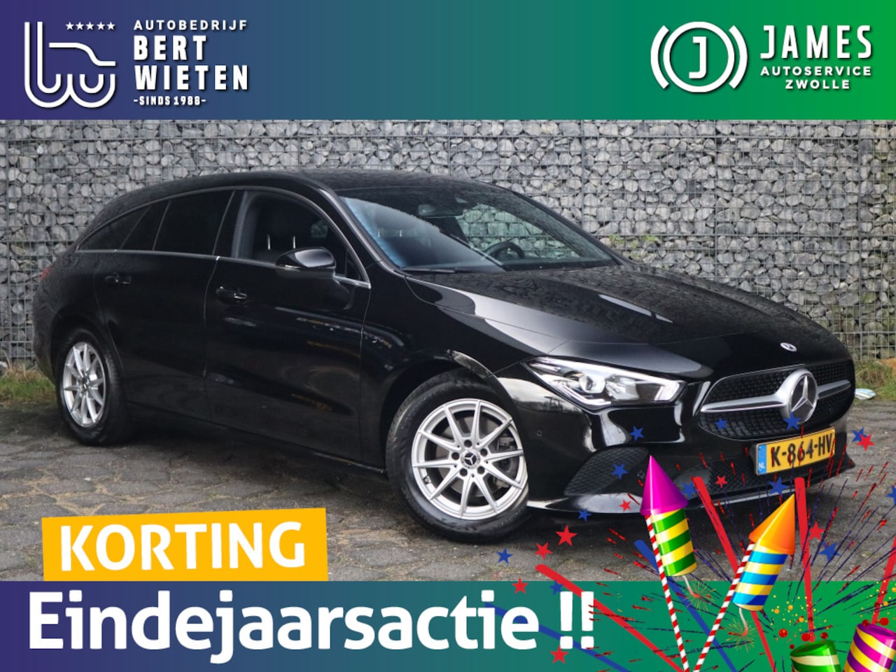 Mercedes-Benz CLA-klasse Shooting Brake - 180 Bns Solution - AutoWereld.nl