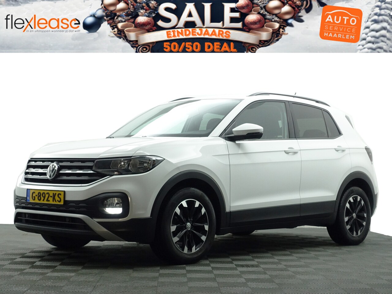 Volkswagen T-Cross - 1.0 TSI R line- CarPlay, Ada cruise, Park Assist, Clima, Navi, Elek Spiegel Pakket - AutoWereld.nl