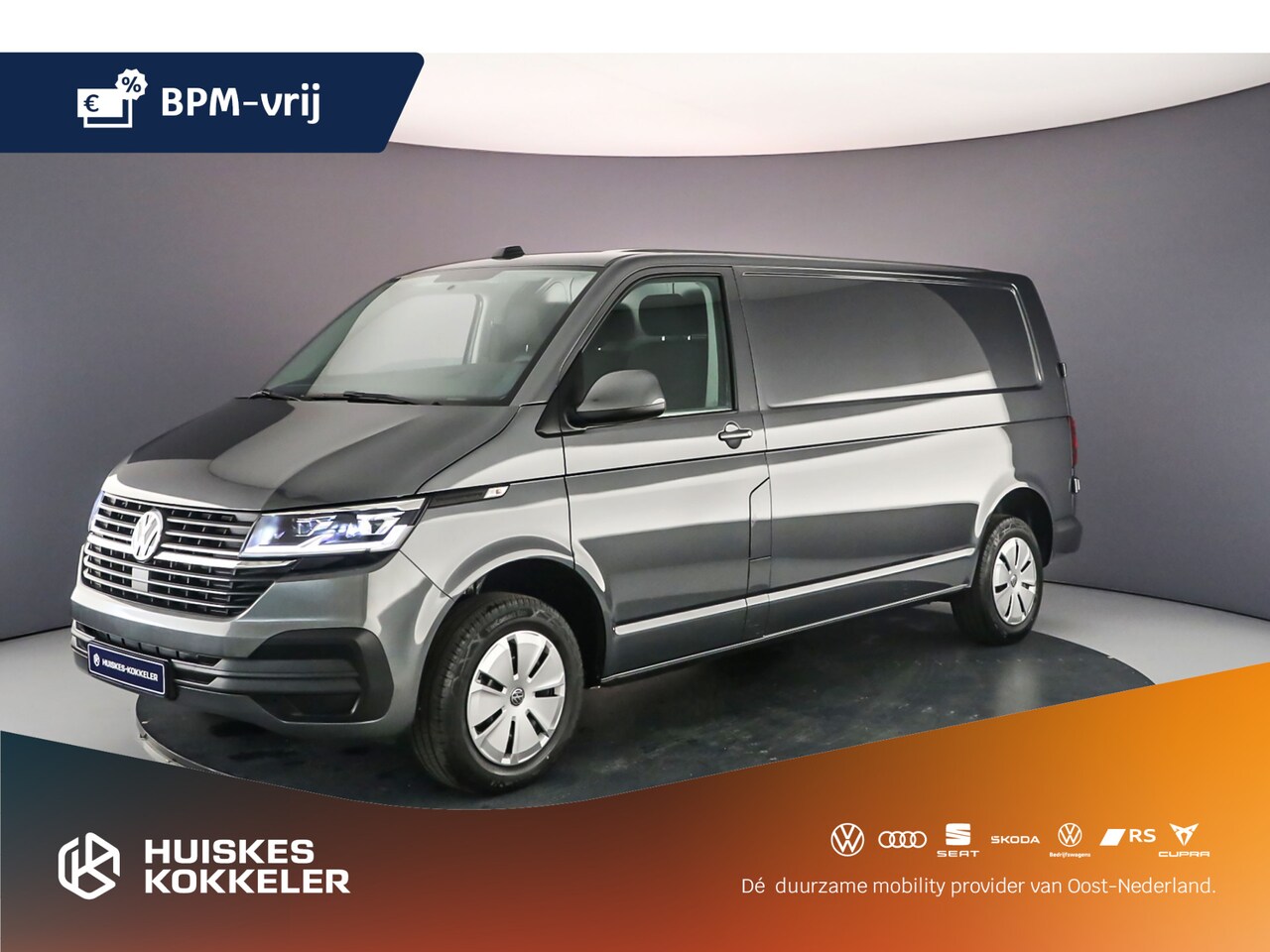 Volkswagen Transporter - 2.0 TDI L2H1 28 2.0 TDI 150pk DSG L2H1 Rijklaar Prijs | LED Koplampen | Navigatie |  Cruis - AutoWereld.nl