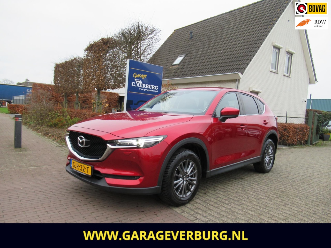 Mazda CX-5 - 2.0 SkyActiv-G 165 Skylease GT (Navi,Cruise,PDC,Trekhaak,Stoel+stuurverwarming) - AutoWereld.nl