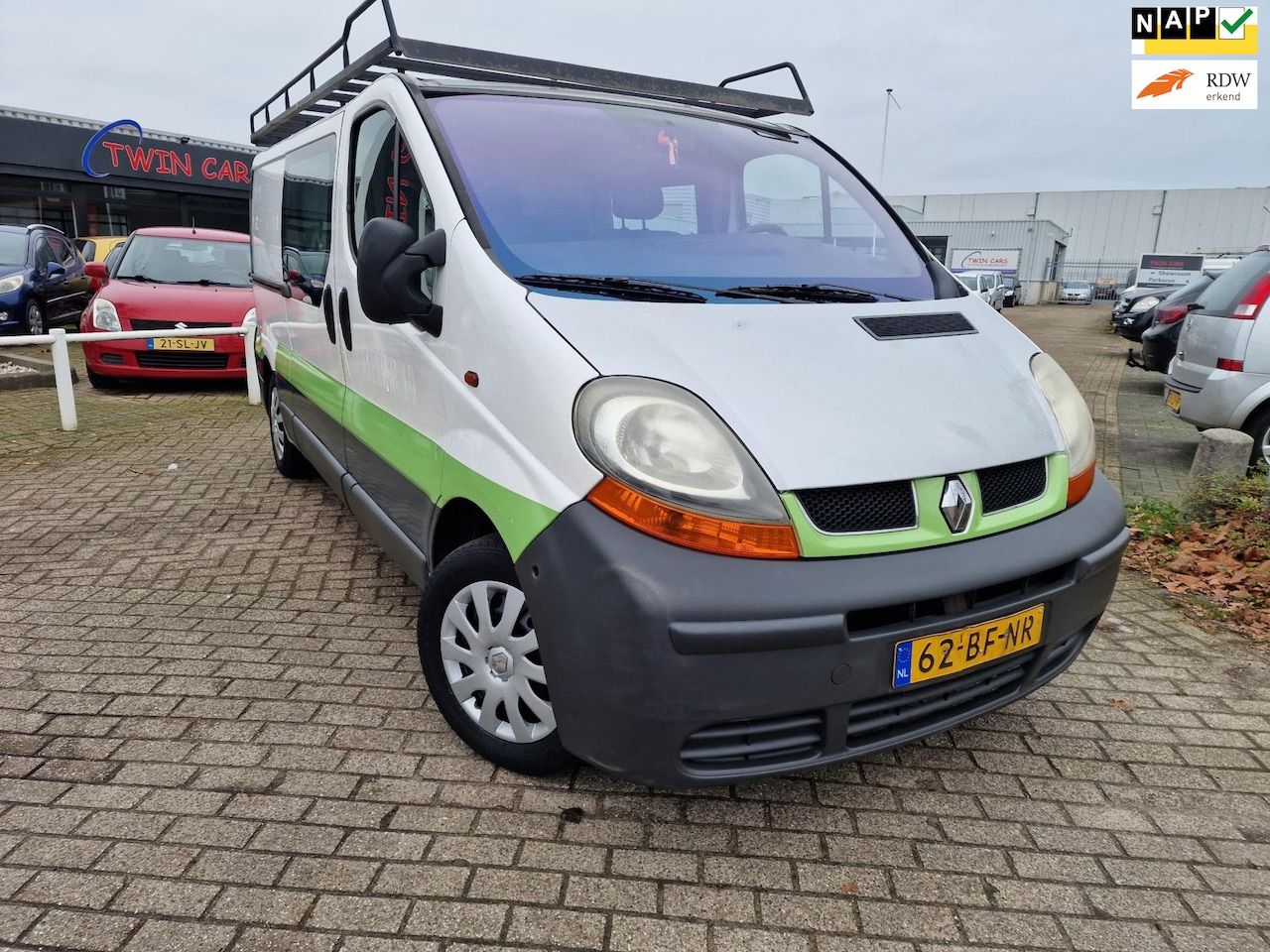 Renault Trafic - 1.9 dCi L2H1 DC AIRCO 6BAK NAVI - AutoWereld.nl