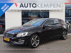 Volvo V60 - 2.4 D6 Twin Engine R-DESIGN SCHUIFDAK|ADAPTIVE|LEER|TREKHAAK