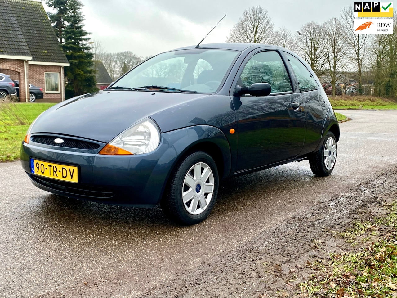 Ford Ka - 1.3 Futura (Airco) Nieuwe APK bij aflevering. - AutoWereld.nl