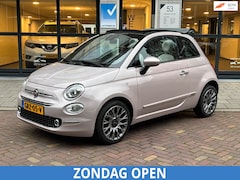 Fiat 500 - 1.2 Rockstar CABRIOLET AUTOMAAT | AIRCO | LED | APPLECARPLAY | 1/2 LEDER | PDC | BLUETOOTH