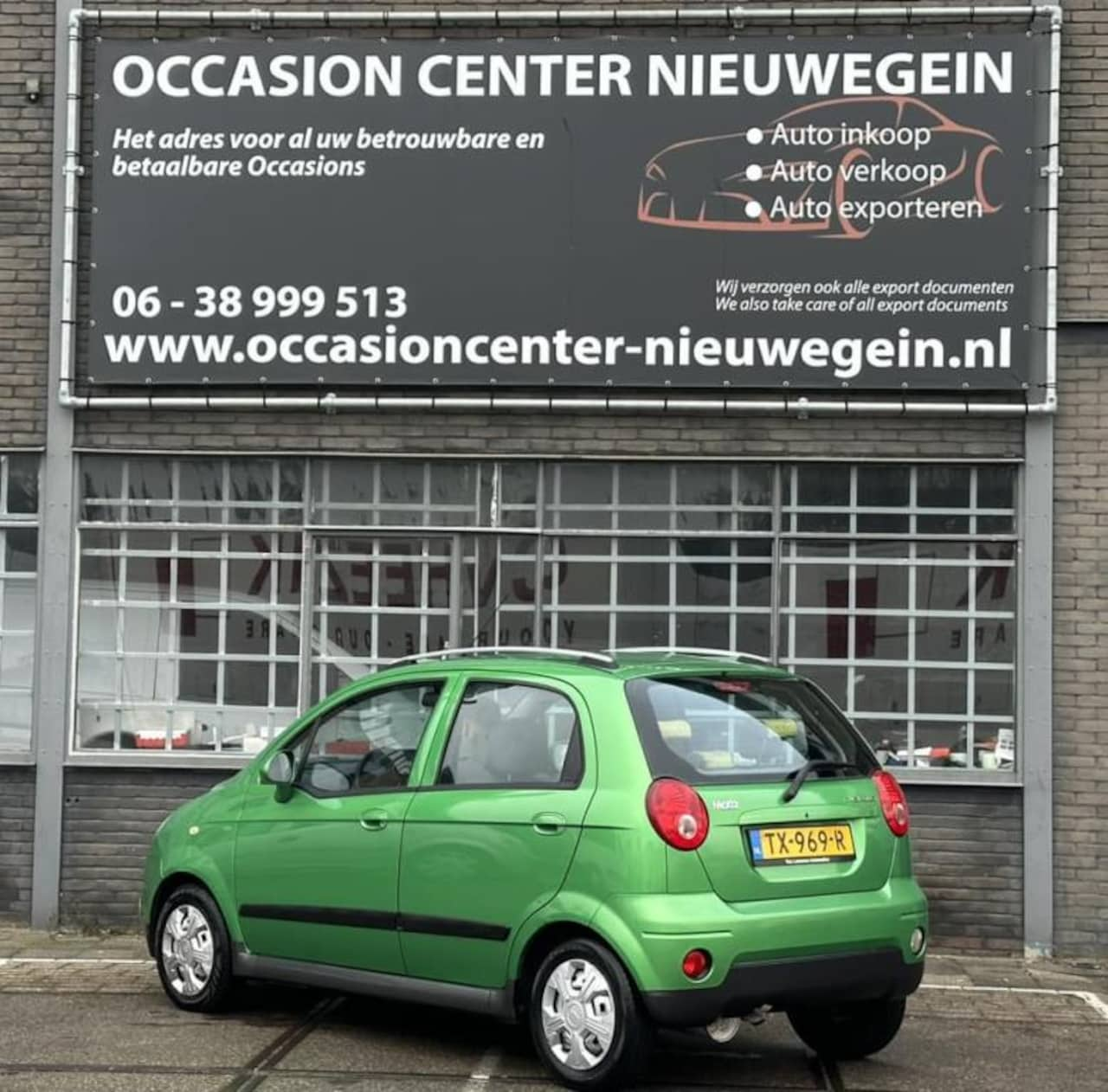 Chevrolet Matiz - 1.0 2009 Groen Airco/Elektr Pakket/APK! - AutoWereld.nl