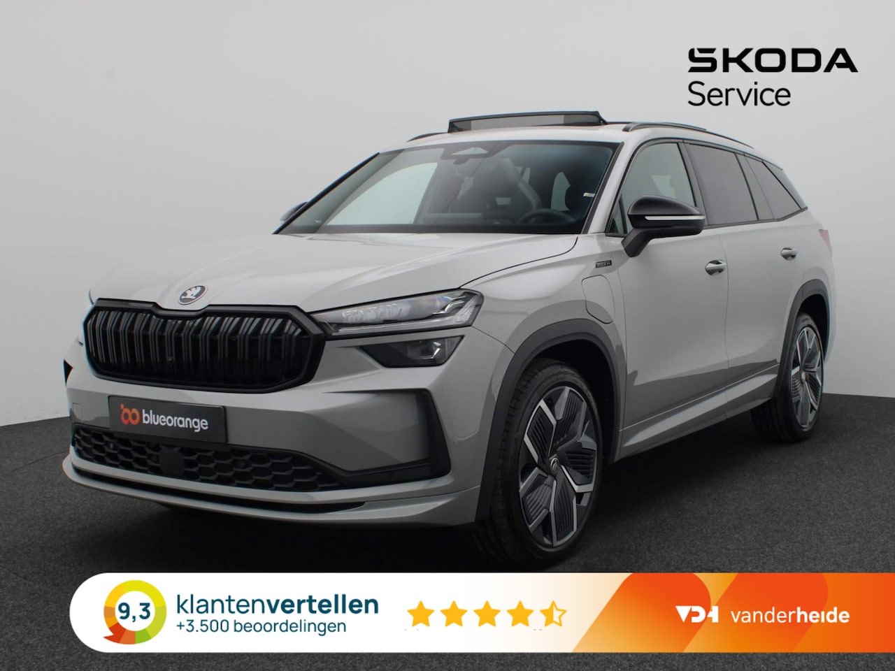 Skoda Kodiaq - 1.5 TSI PHEV Sportline Business 204PK DSG trekhaak, Led matrix, panoramdak, Canton Audio k - AutoWereld.nl