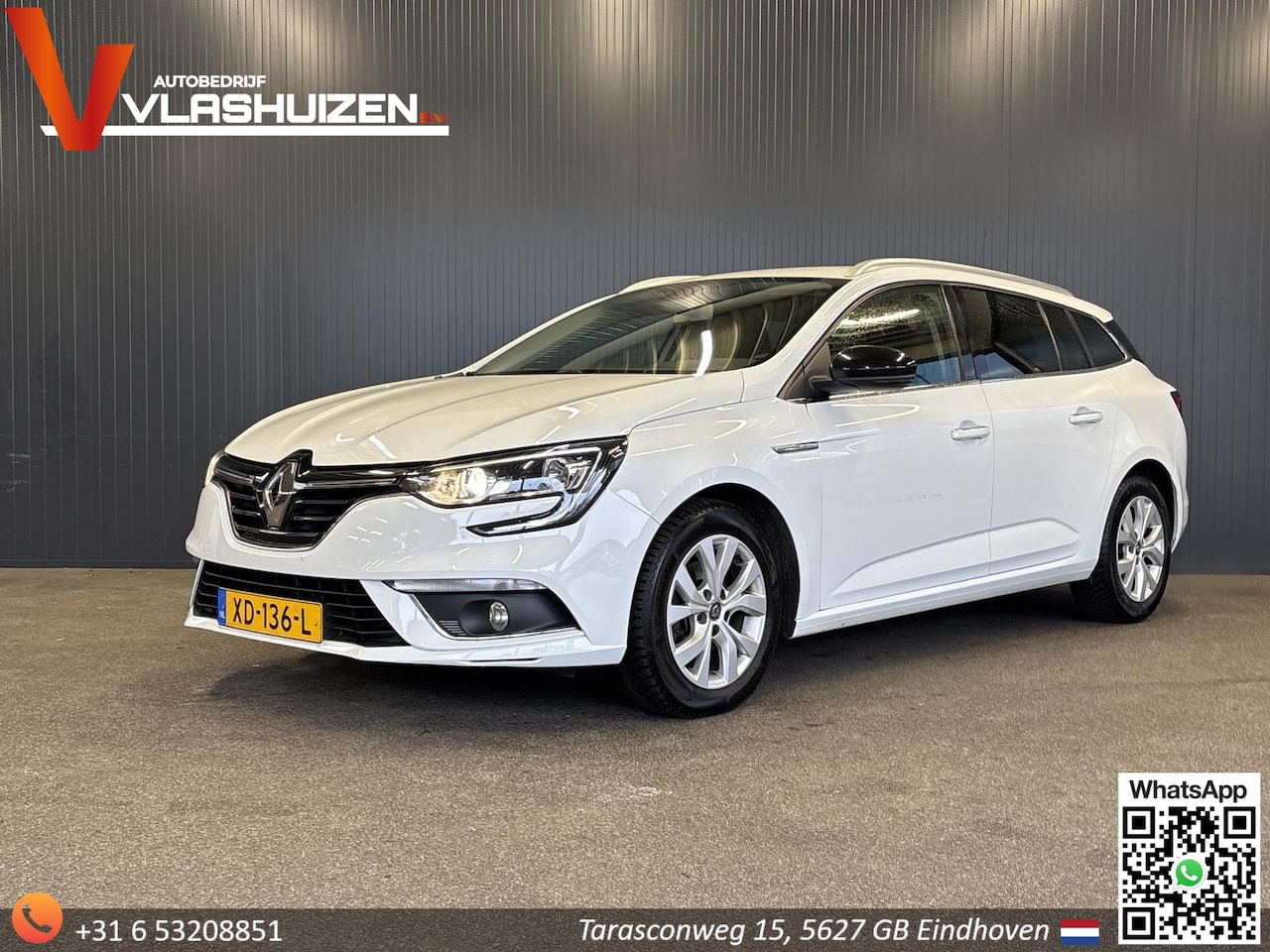 Renault Mégane Estate - 1.3 TCe Limited | € 5.700,- NETTO! | Keyless | Led | Cruise | Climate | Navi | PDC | - AutoWereld.nl