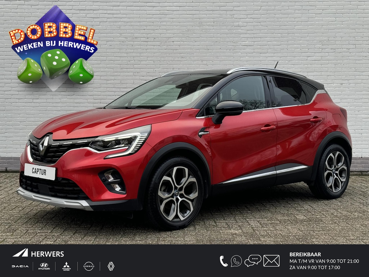 Renault Captur - 1.6 E-Tech Plug-in Hybrid 160 Intens / Adaptive Cruise / Camera / PDC / Stoel & Stuurwiel - AutoWereld.nl